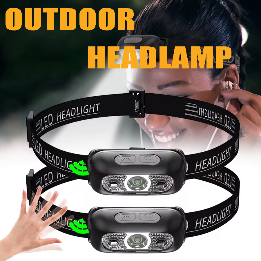 Motion Sensor Outdoor - Strong Light Headlamp Portable LED Sensor