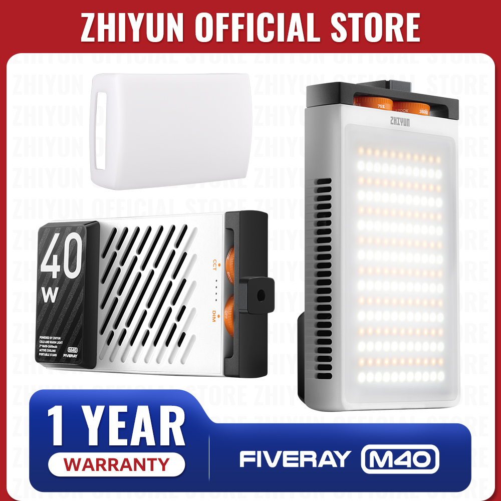 Outdoor Lighting In Photography - ZHIYUN Chính Thức FIVERAY M40 Đèn