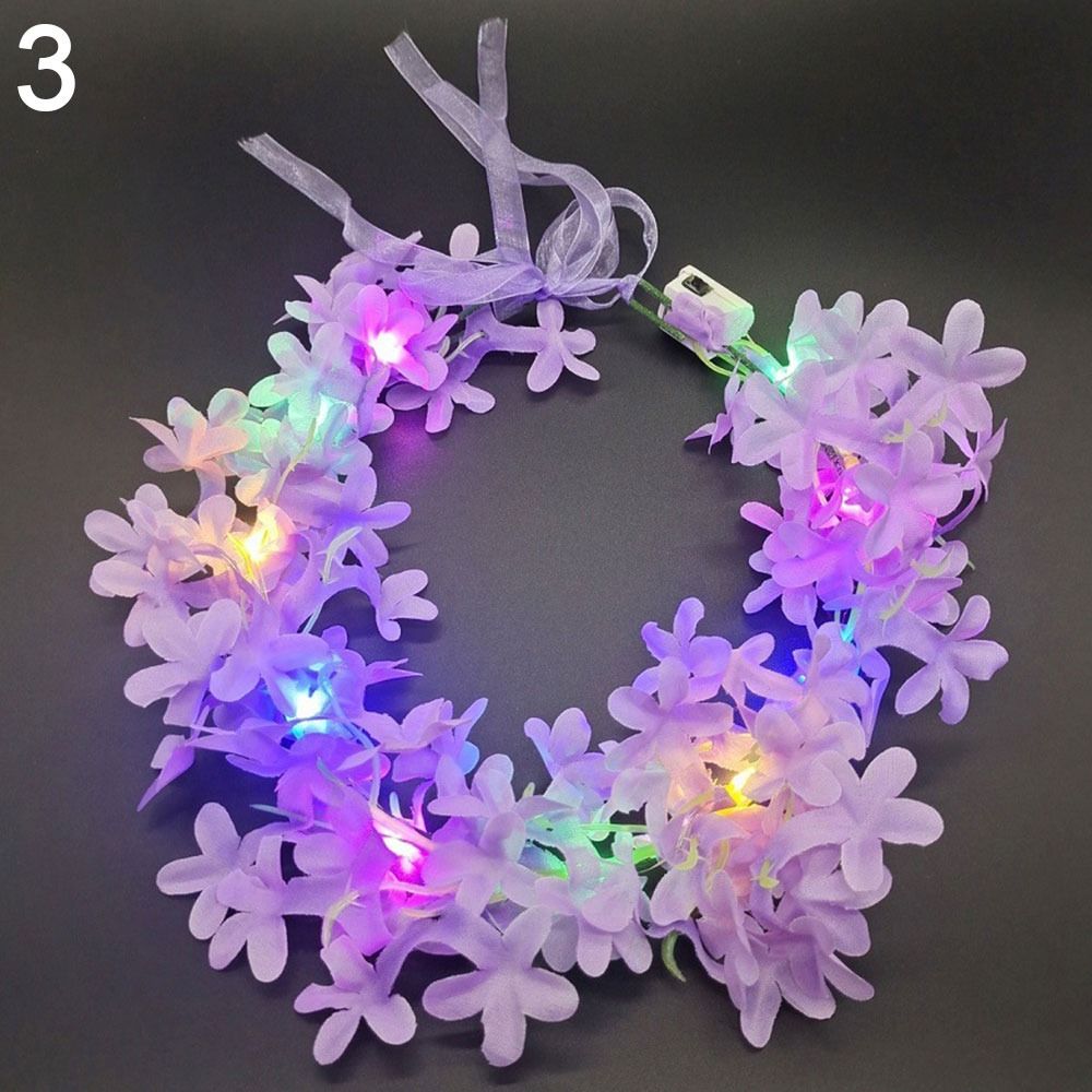 Outdoor Lighting Halloween - Wedding Luminous Hairband Women Girls Glowing
