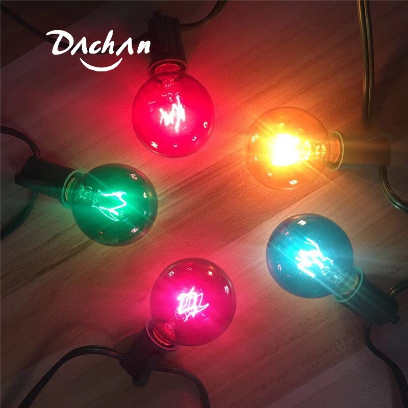 String Light Bistro - 7.5M 25 G40 Globe Patio String