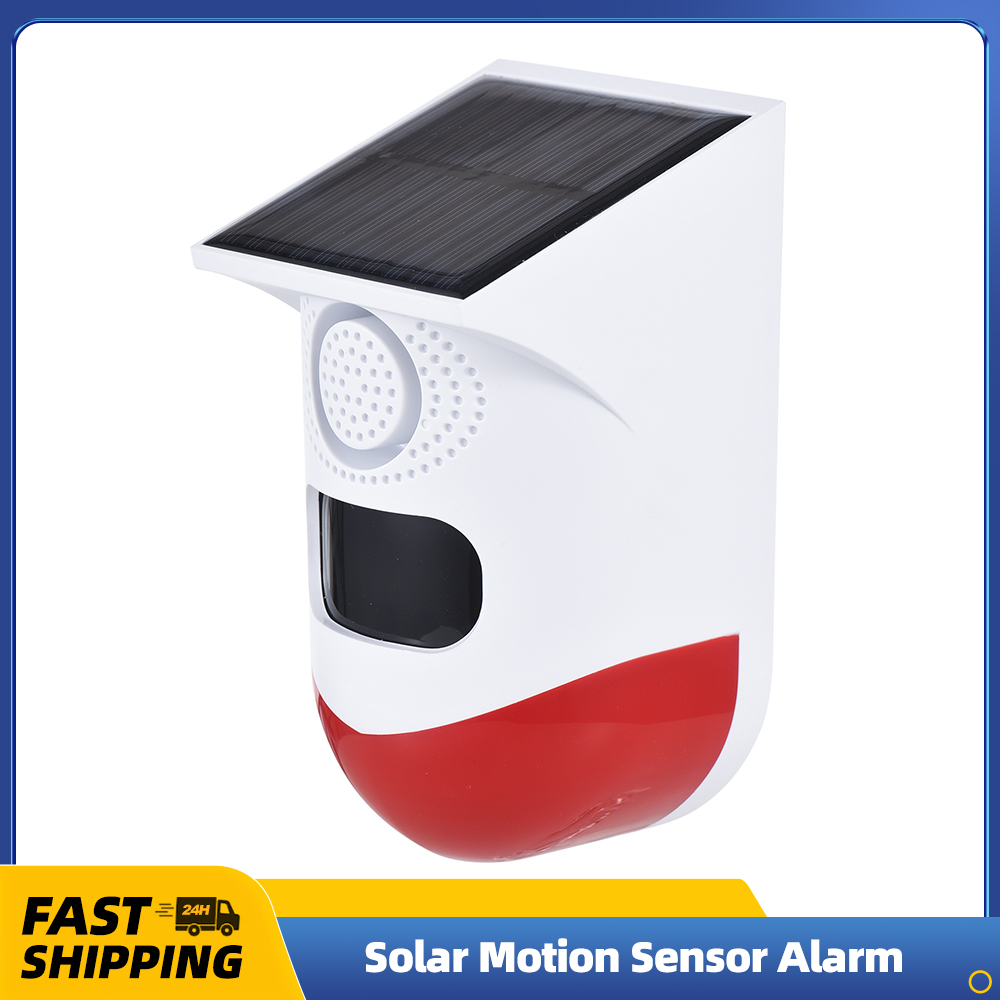 Outdoor Lighting With Motion Sensor - Solar Motion Sensor Alarm Outdoor 120dB