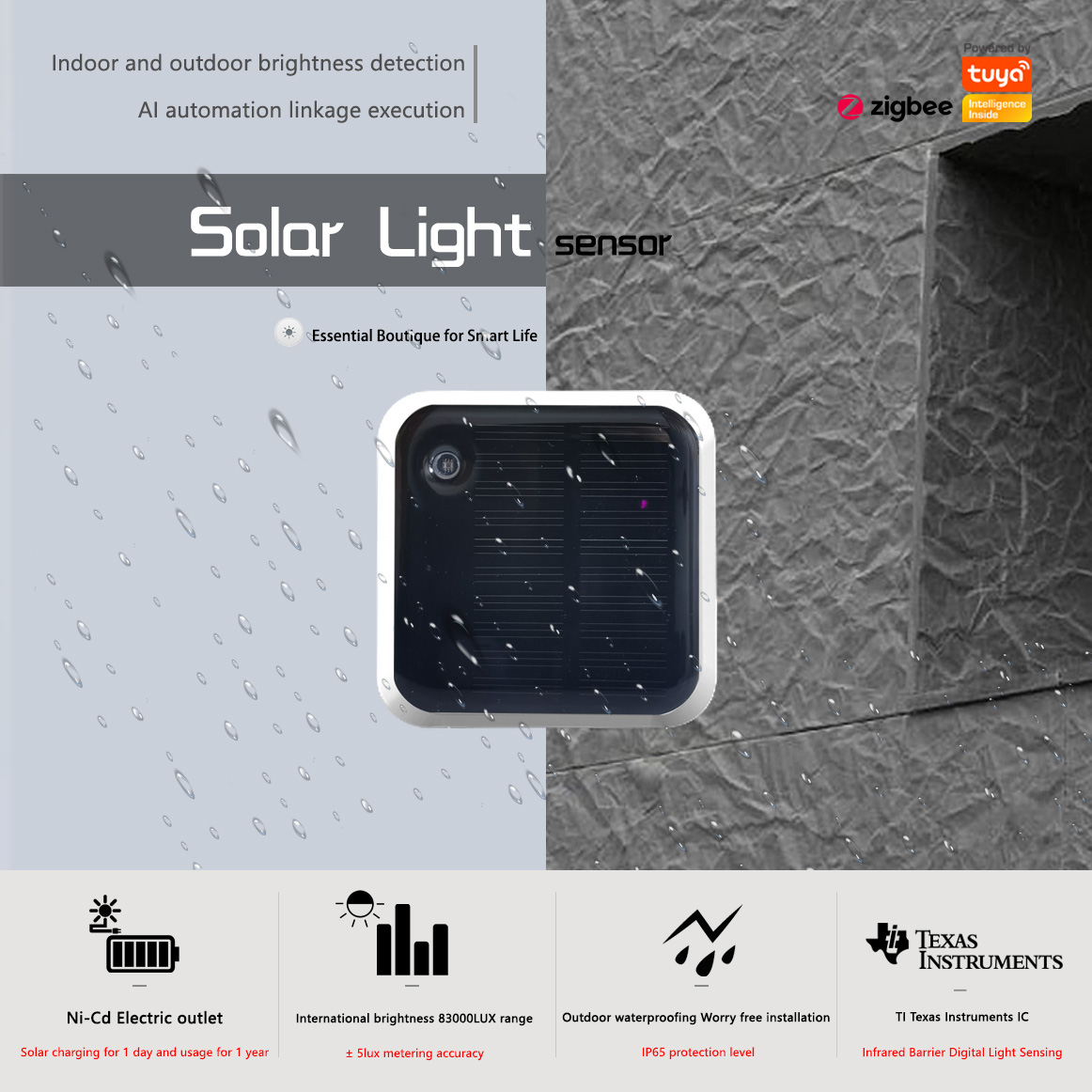 Outdoor Lighting Install - Tuya Zigbee Solar Light Sensor Waterproof