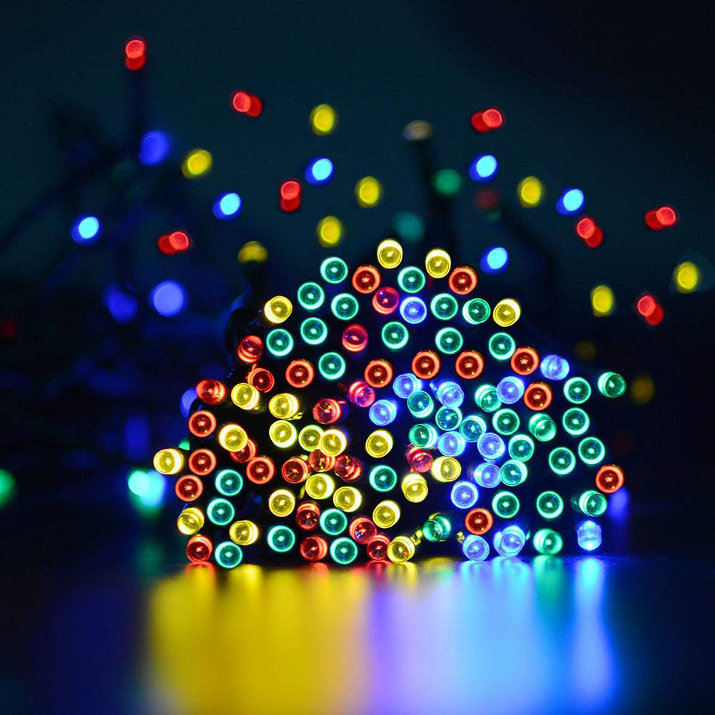 String Light Bistro - Solar Powered String Lights Outdoor Waterproof