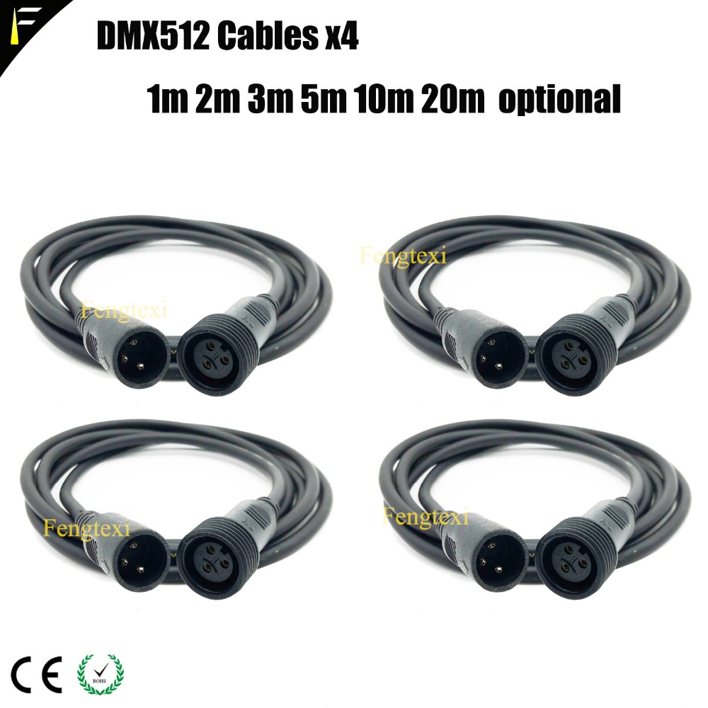 Outdoor Lighting Cable Uk - 4 Xlot Ngoài Trời DMX Nối