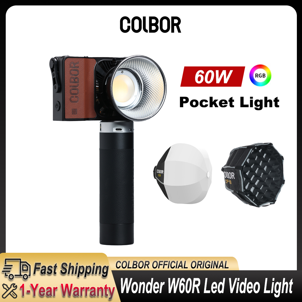 Outdoor Lighting In Photography - Colbor Wonder W60 RGB LED Video
