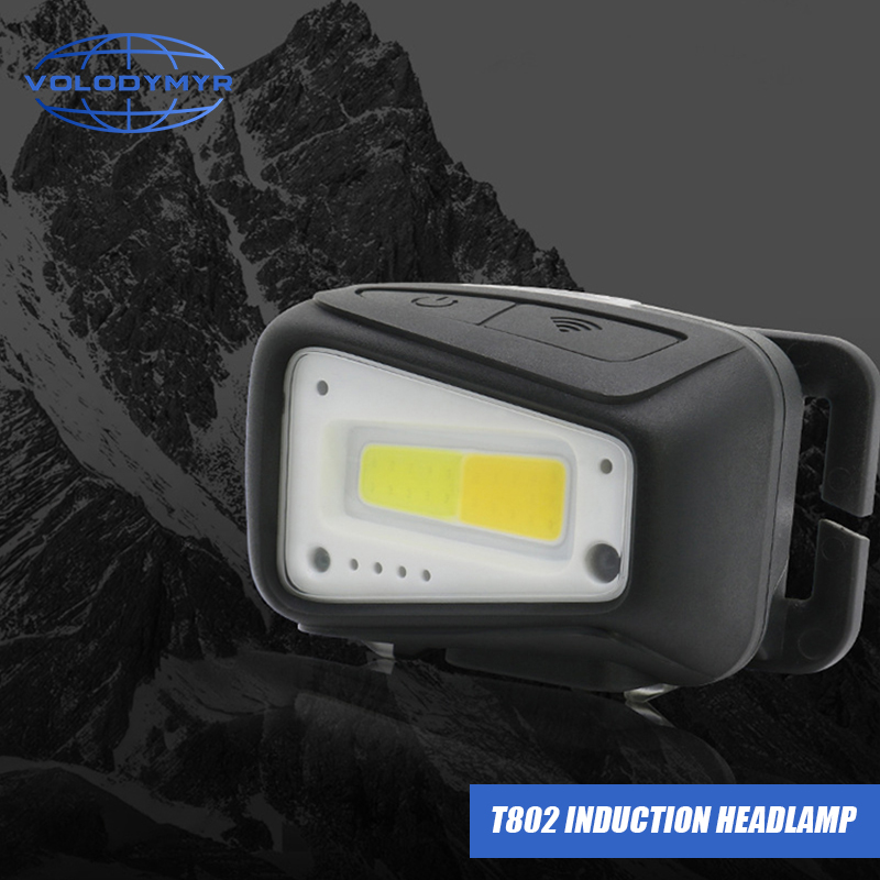 Motion Sensor Outdoor - VOLODYMYR Waterproof COB LED Headlamp Motion