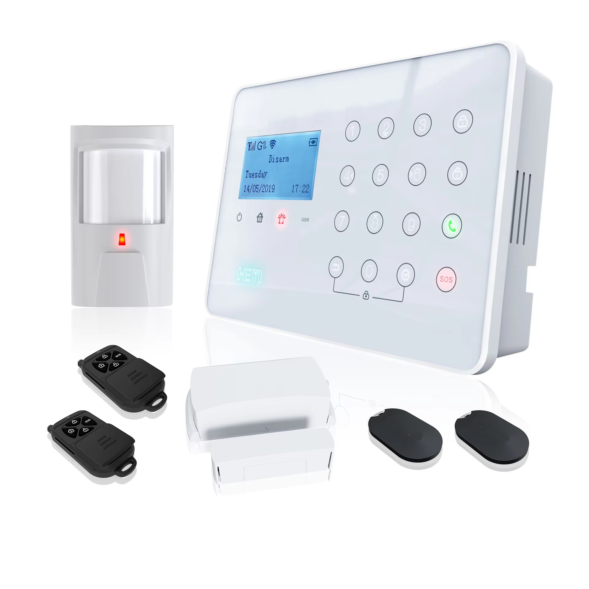 Motion Sensor Outdoor - Alarm System Wireless Security Systems for