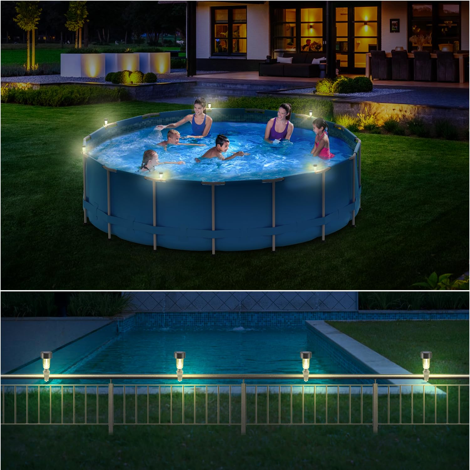 6 packages Solar Pool Light Fr - đánh giá và giá Pond Light Submersible
