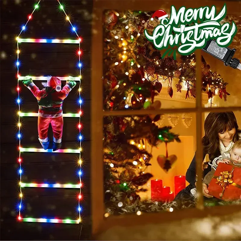 LED Ladder Light for Santa Cla - đánh giá và giá Outdoor Lighting Xmas