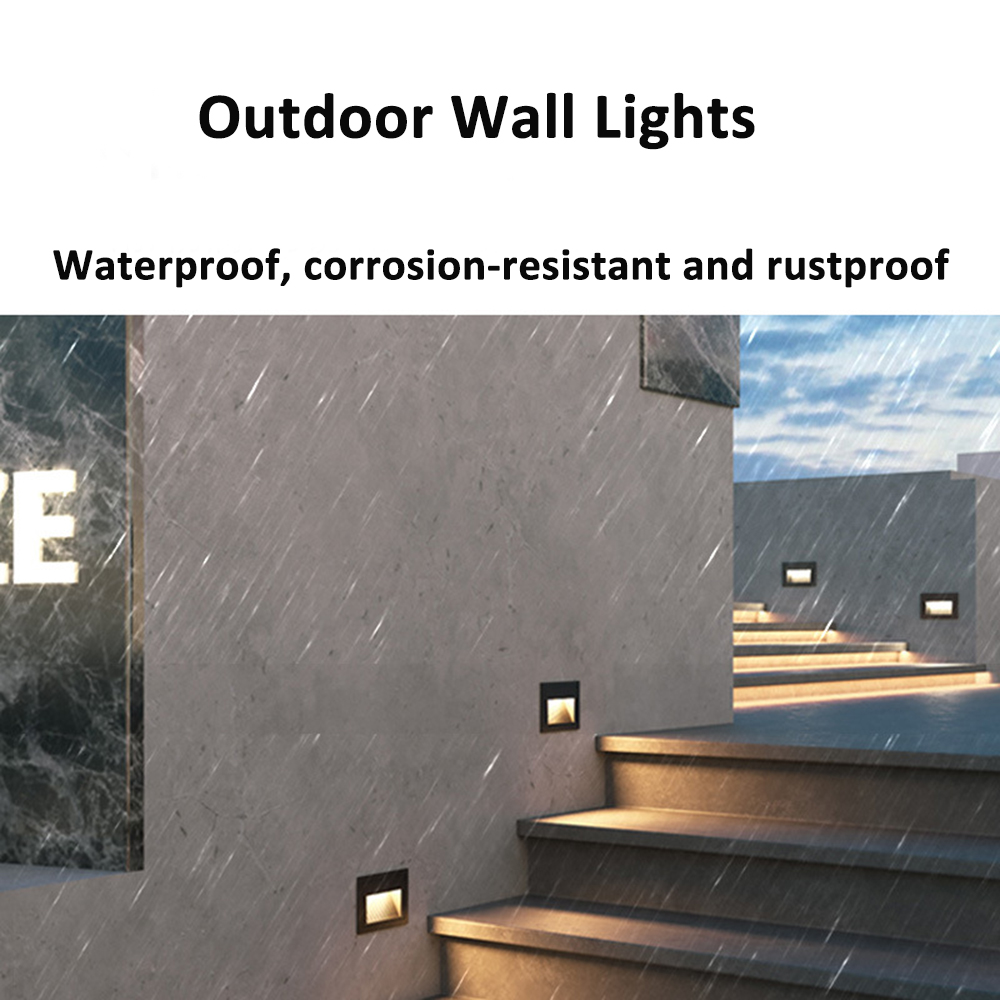 SANDIY Recessed Outdoor Wall S - đánh giá và giá Outdoor Lighting Up And Down
