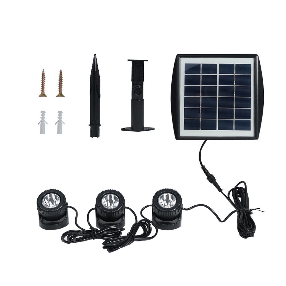 IP68 Submersible RGB Solar Lig - đánh giá và giá Pond Light Submersible