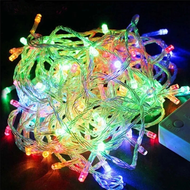 110V 220V 10M 100 Dây Vòng Hoa - đánh giá và giá Outdoor Lighting Xmas