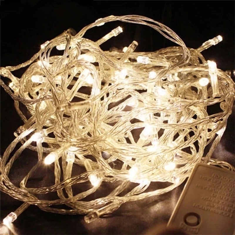 110V 220V 10M 100 Dây Vòng Hoa - đánh giá và giá Outdoor Lighting Xmas