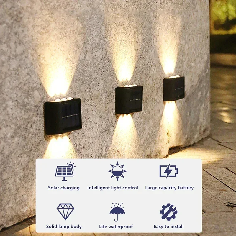 LED Solar Light Outdoor Waterp - đánh giá và giá Outdoor Lighting Up And Down