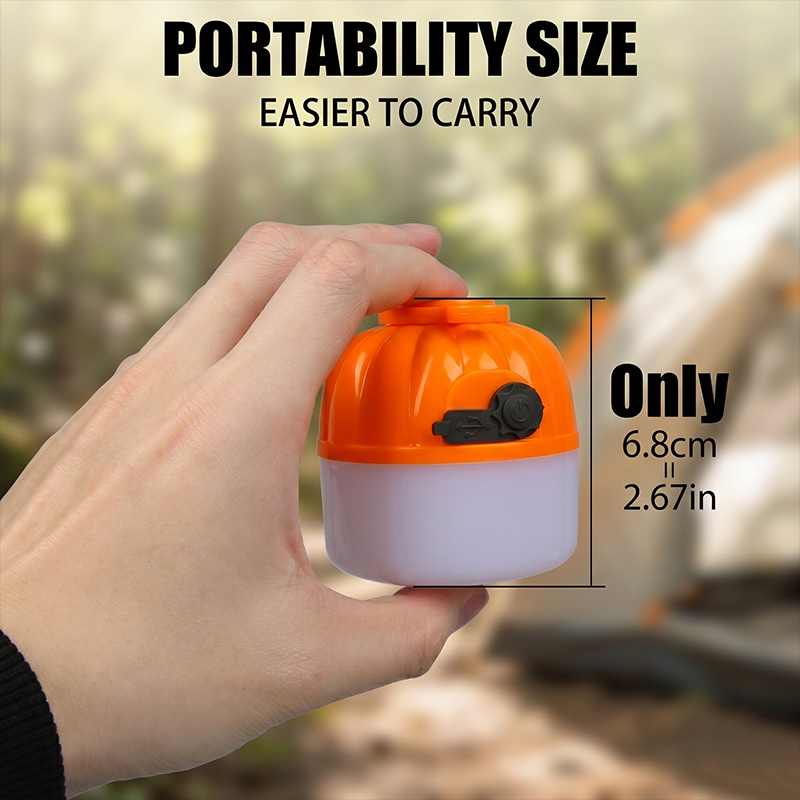 Mini Portable LED Pumpkin Bulb - đánh giá và giá Outdoor Lighting Guide