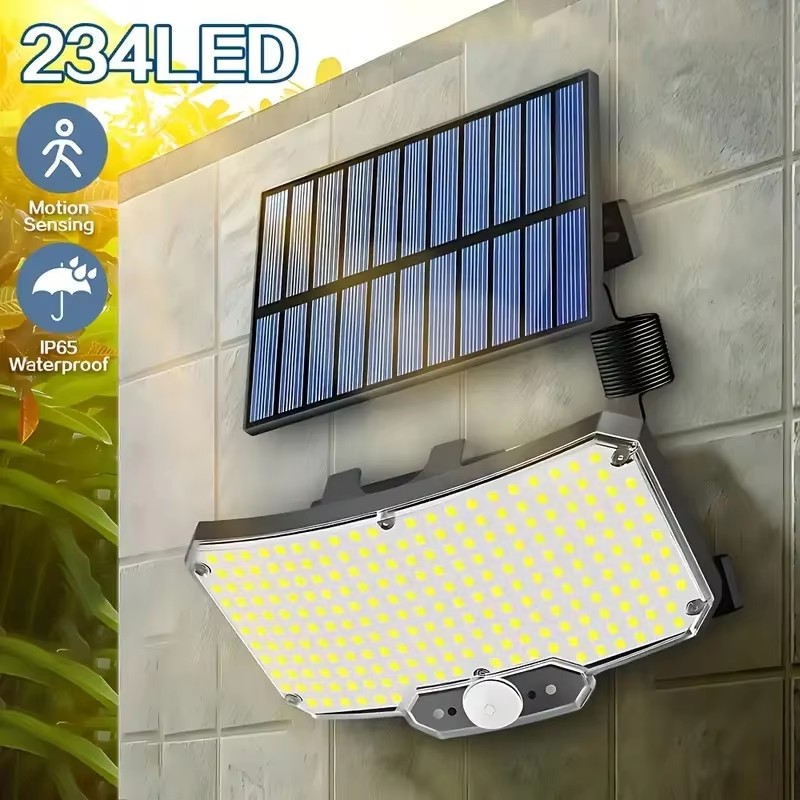 234LED Solar Outdoor Lights Mo - đánh giá và giá Motion Sensor Outdoor