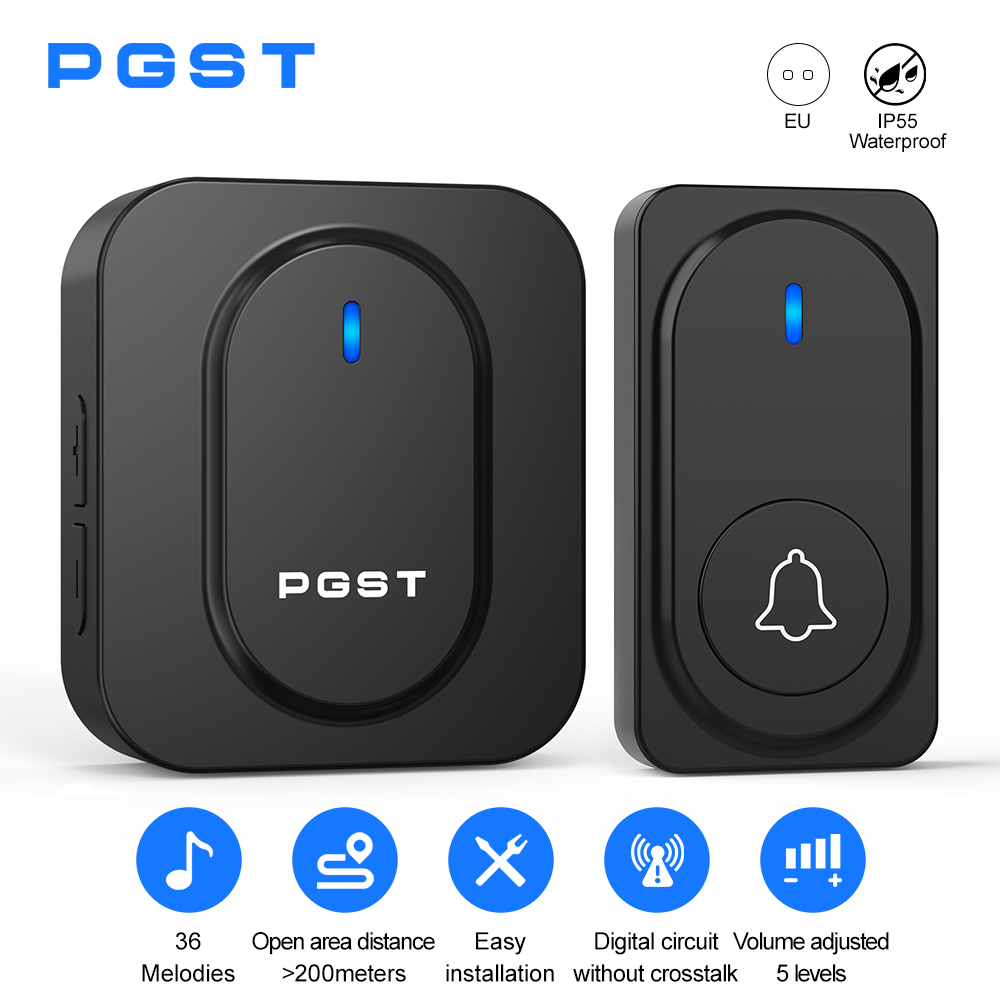 PGST Wireless Doorbell 36 Chim - đánh giá và giá Outdoor Lighting Install