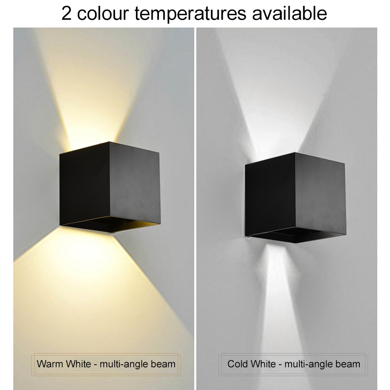 LED Wall Lamps 7W Cold White W - đánh giá và giá Outdoor Lighting Up And Down