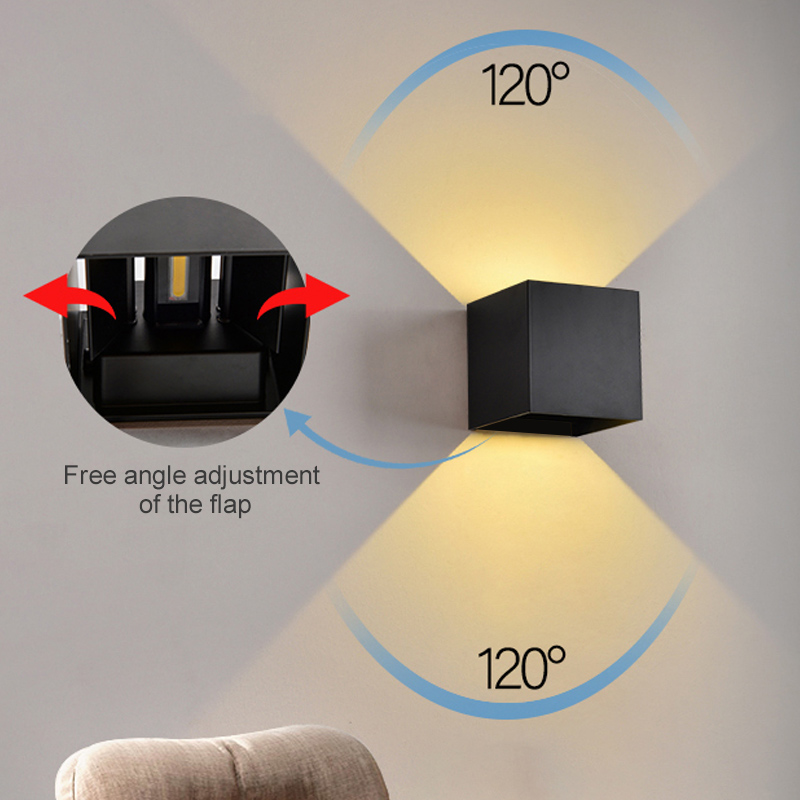 LED Wall Lamps 7W Cold White W - đánh giá và giá Outdoor Lighting Up And Down