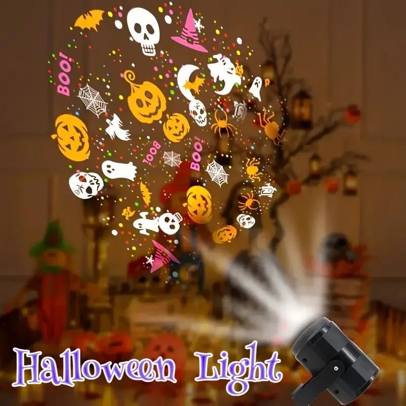 Halloween LED Projector Light  - đánh giá và giá Outdoor Lighting Halloween