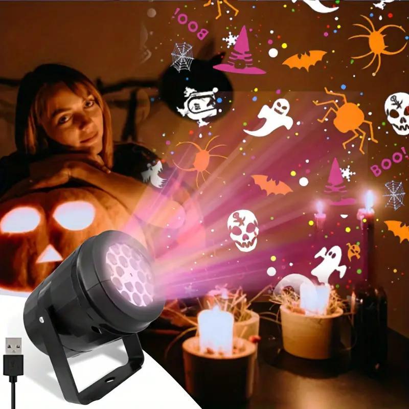 Halloween LED Projector Light  - đánh giá và giá Outdoor Lighting Halloween