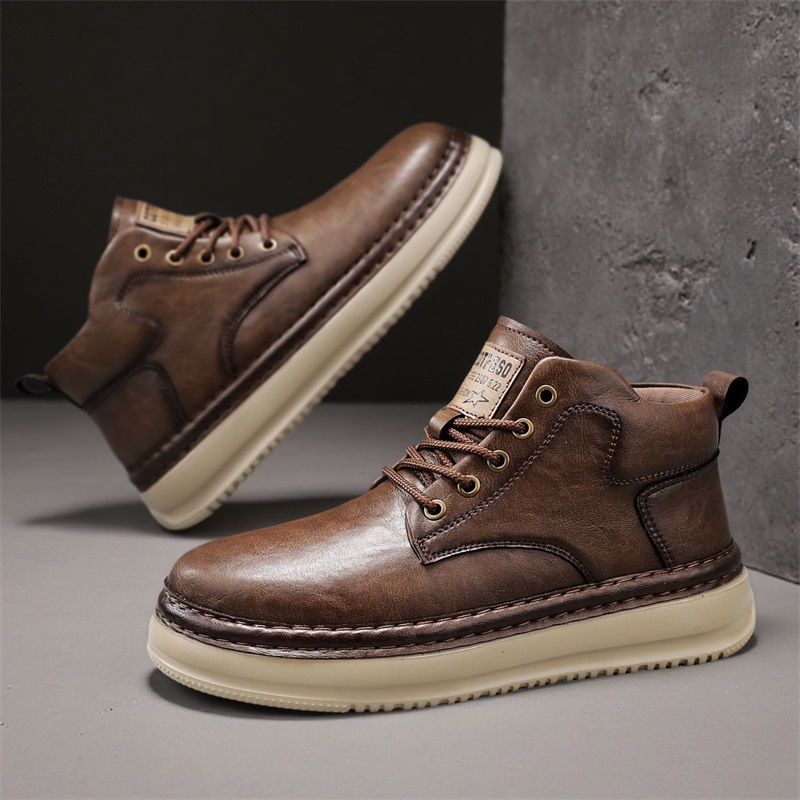 Men's Handmade Retro High-Top  - đánh giá và giá Outdoor Lighting Vintage