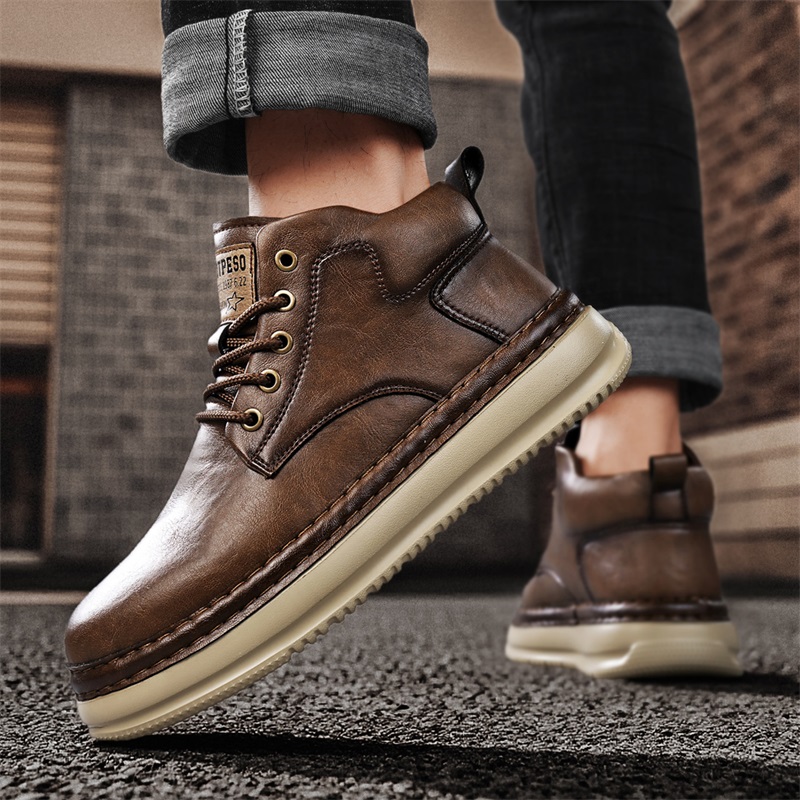 Men's Handmade Retro High-Top  - đánh giá và giá Outdoor Lighting Vintage