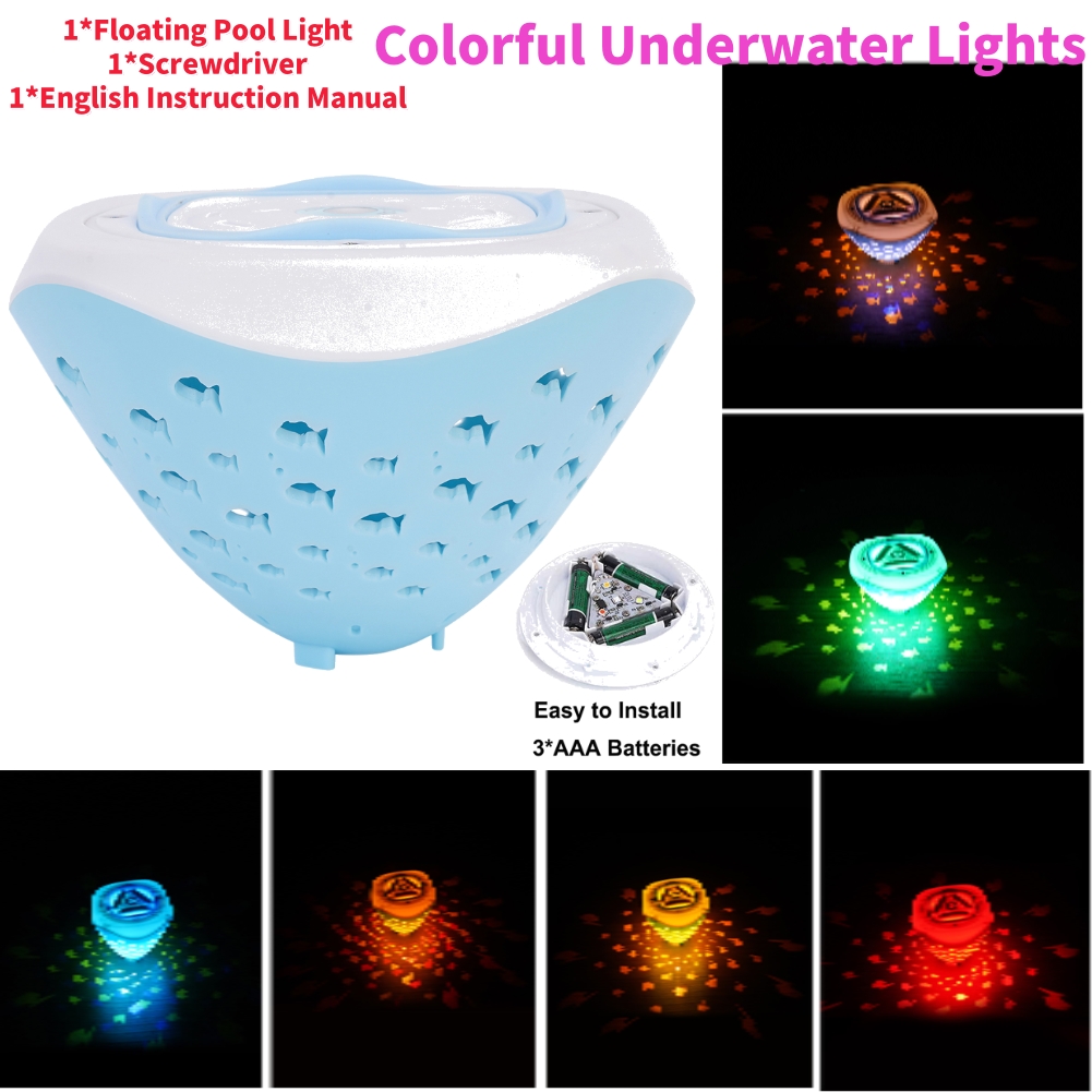 Colorful Underwater Lights Fis - đánh giá và giá Pond Light Submersible