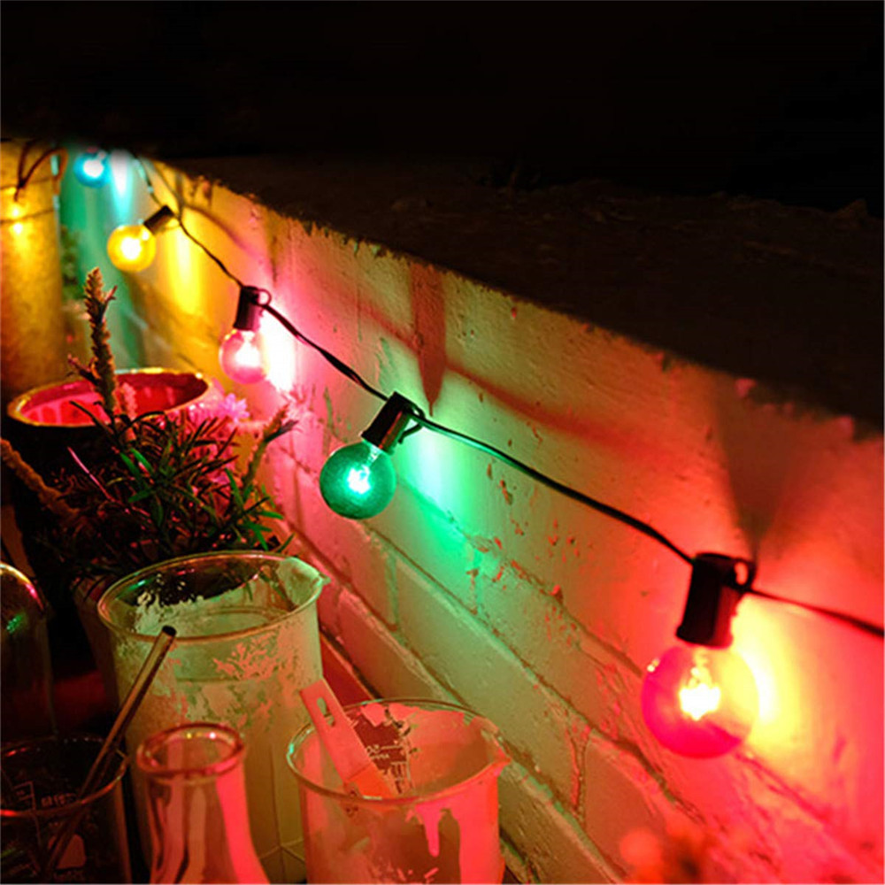 7.5M 25 G40 Globe Patio String - đánh giá và giá String Light Bistro