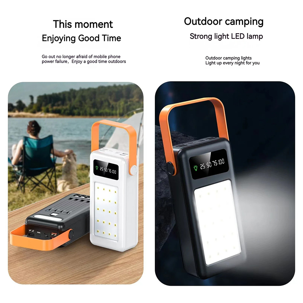 50000mAh 80000mAh Portable Pow - đánh giá và giá Outdoor Lighting Battery Powered