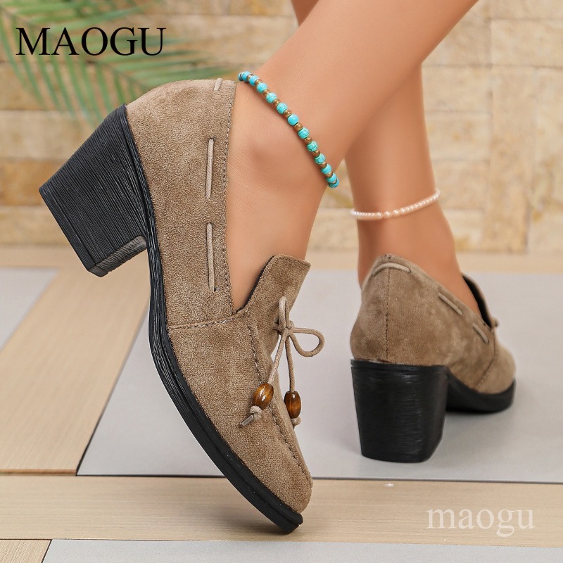 7CM Heeled Women's Spring Autu - đánh giá và giá Outdoor Lighting Vintage