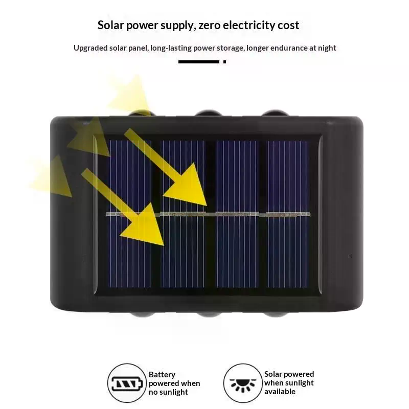 Solar Wall Lamp Outdoor Waterp - đánh giá và giá Outdoor Lighting Up And Down