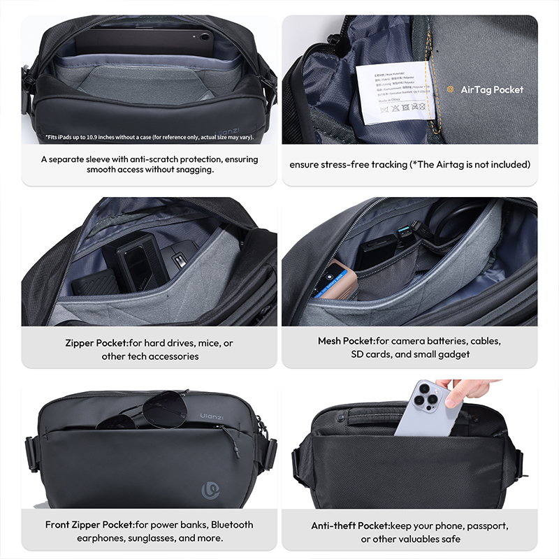 Ulanzi PB038 Travel Sling Bag  - đánh giá và giá Outdoor Lighting In Photography