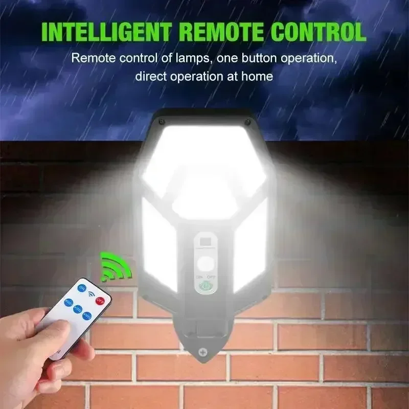 12000LM Powerful Solar Wall La - đánh giá và giá Motion Sensor Outdoor