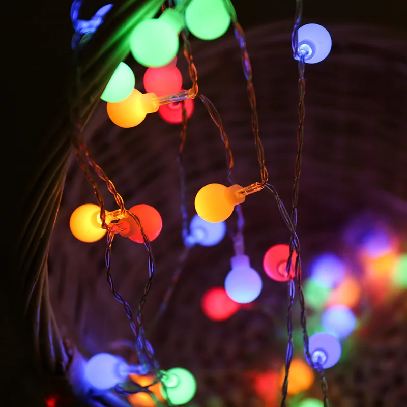 10M USB/Battery Power Ball LED - đánh giá và giá Outdoor Lighting Xmas