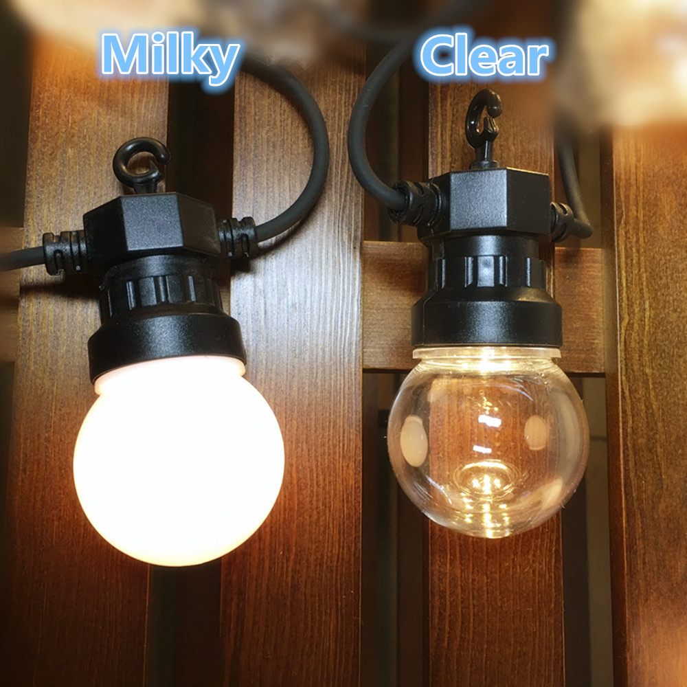 Outdoor Globe LED Clear Ball S - đánh giá và giá Lighting Wedding Outdoor