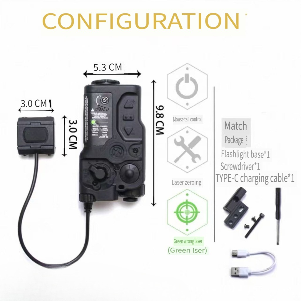 RAID-X RG Tactical Light Modul - đánh giá và giá Outdoor Lighting Install