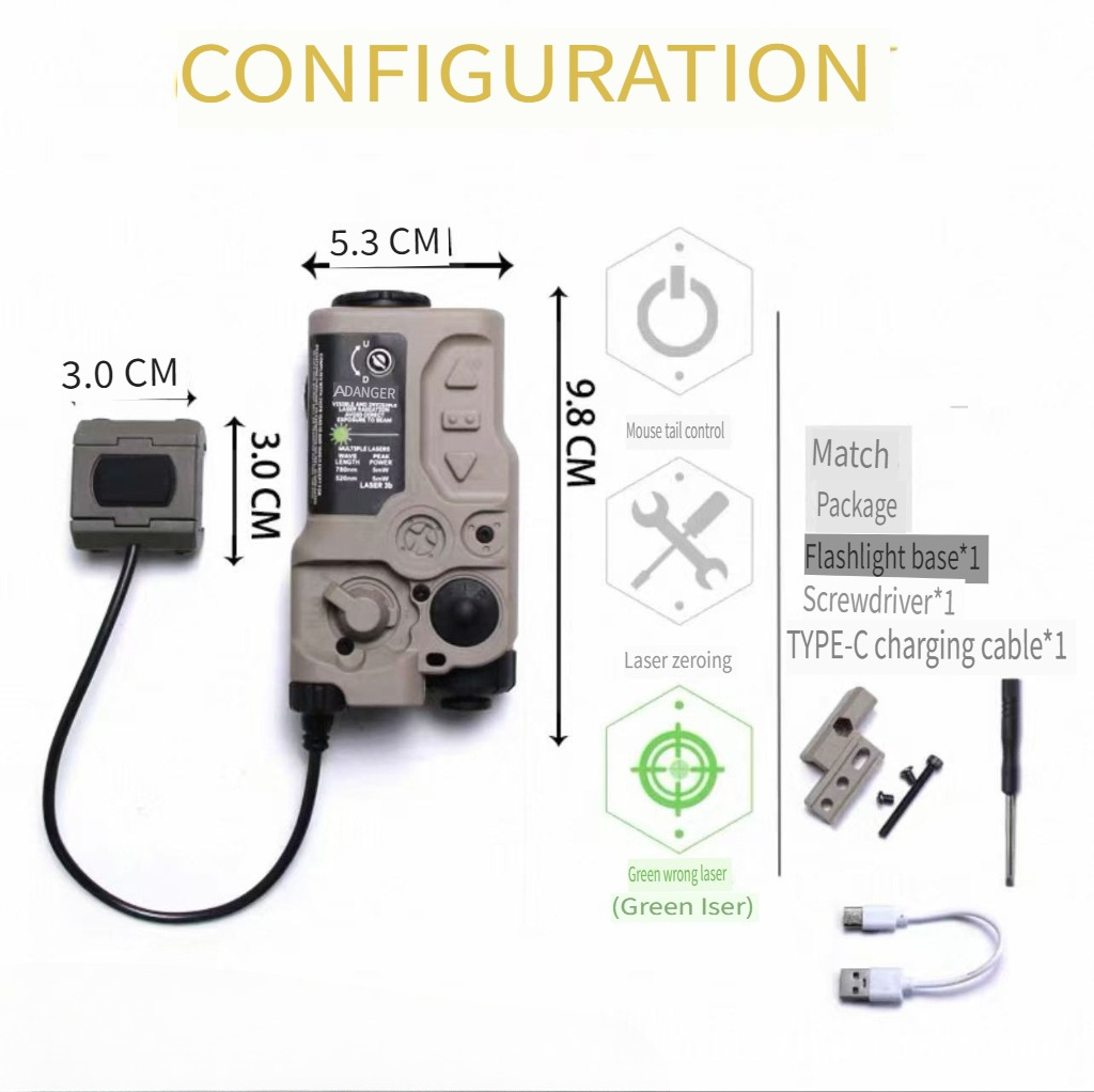 RAID-X RG Tactical Light Modul - đánh giá và giá Outdoor Lighting Install