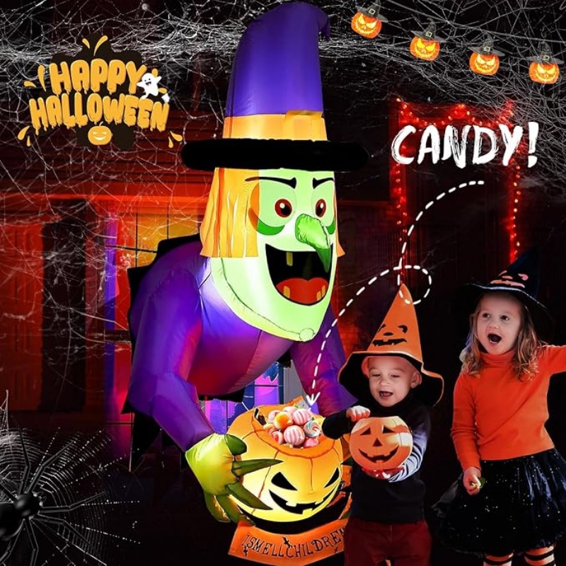 4.5FT/1.35M Halloween Decor In - đánh giá và giá Outdoor Lighting Halloween