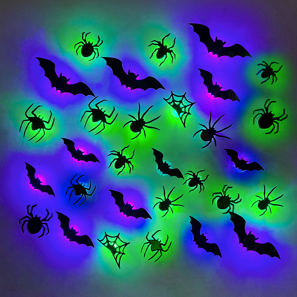 Halloween LED Bats Spider Deco - đánh giá và giá Lighting Wedding Outdoor