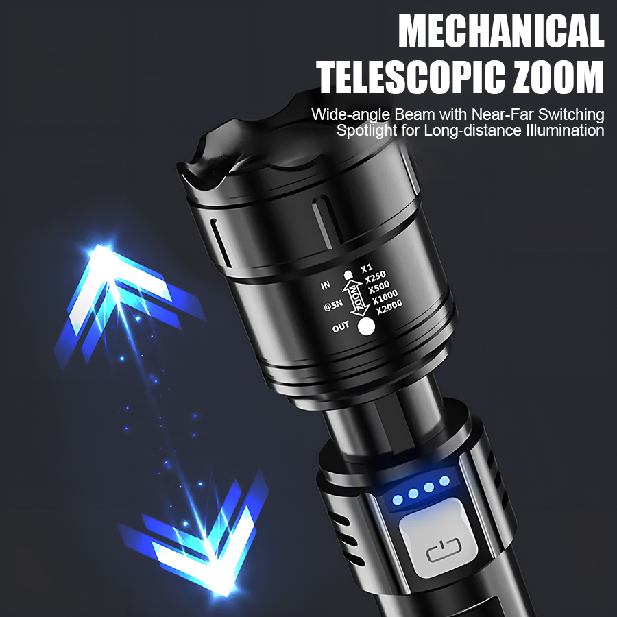 High Power P50 LED Flashlight  - đánh giá và giá Outdoor Lighting Guide