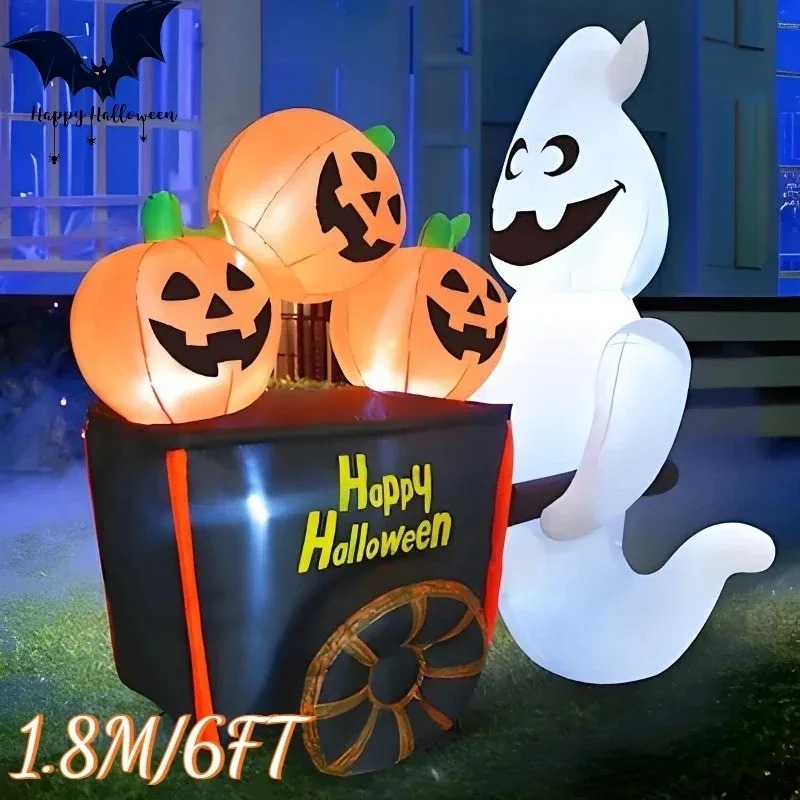 6FT Halloween Outdoor Holiday  - đánh giá và giá Outdoor Lighting Halloween