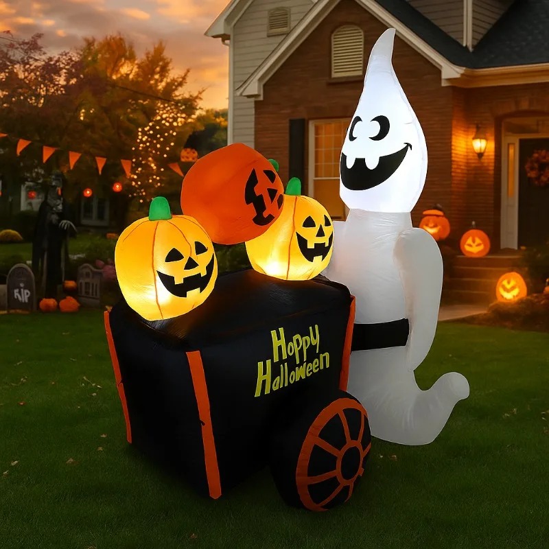 6FT Halloween Outdoor Holiday  - đánh giá và giá Outdoor Lighting Halloween
