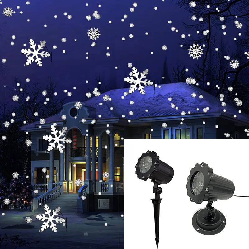 Christmas Snowflake Laser Ligh - đánh giá và giá Outdoor Lighting Xmas