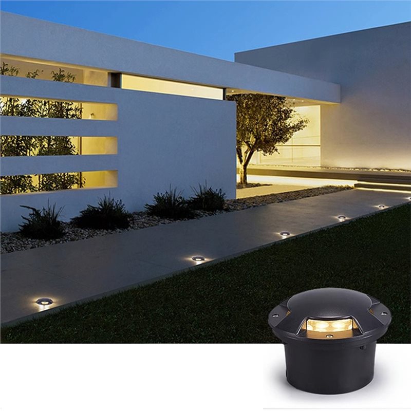 N96R Waterproof LED Underfloor - đánh giá và giá Outdoor Lighting Install