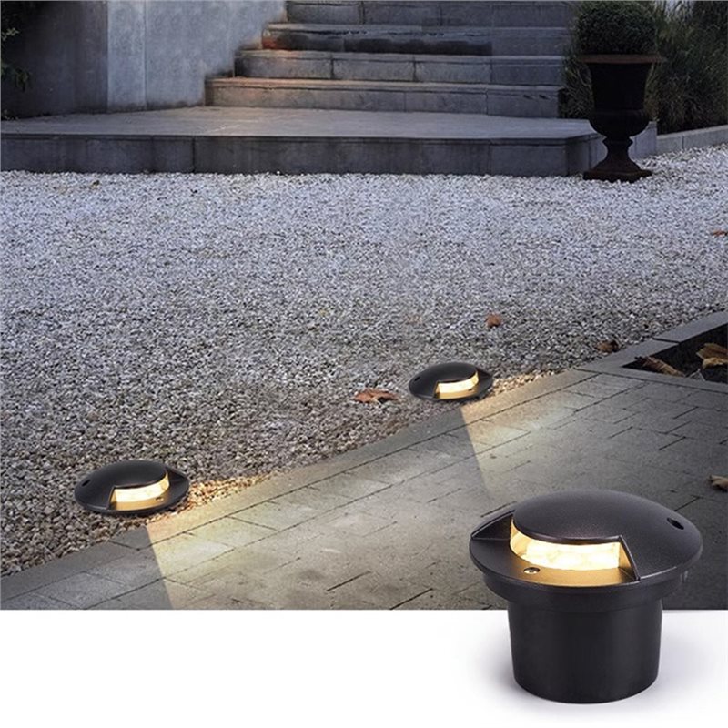 N96R Waterproof LED Underfloor - đánh giá và giá Outdoor Lighting Install