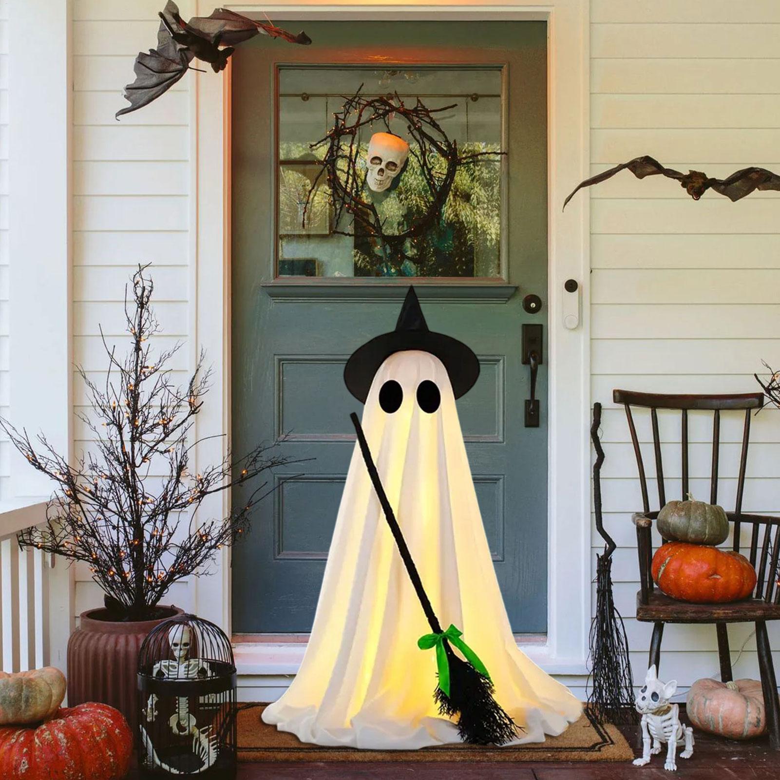 Light Up Ghost Decorations Out - đánh giá và giá Outdoor Lighting Halloween