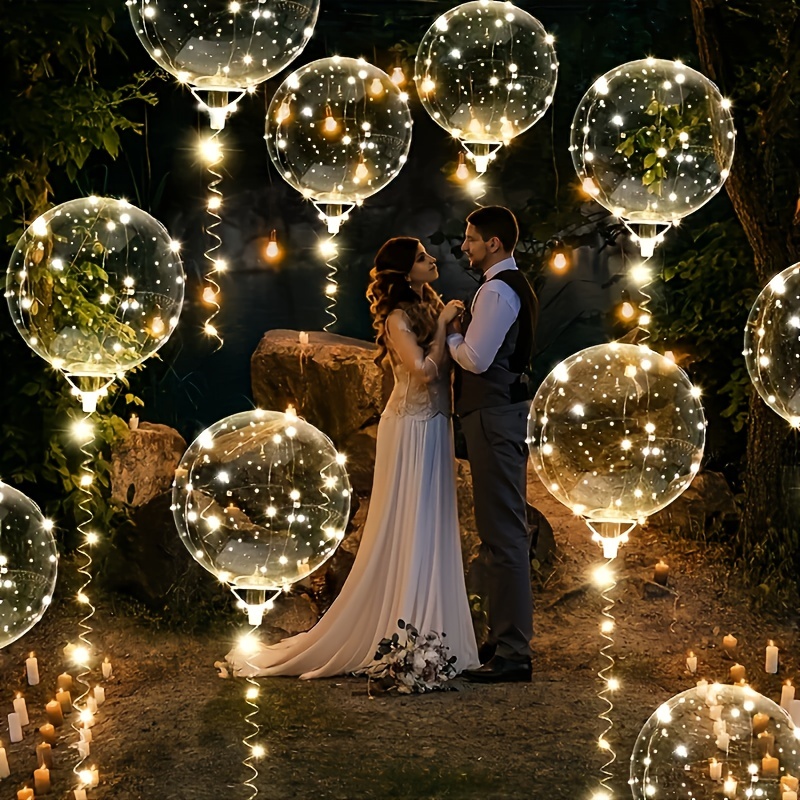 20pcs Set Bobo Balloons with L - đánh giá và giá Lighting Wedding Outdoor