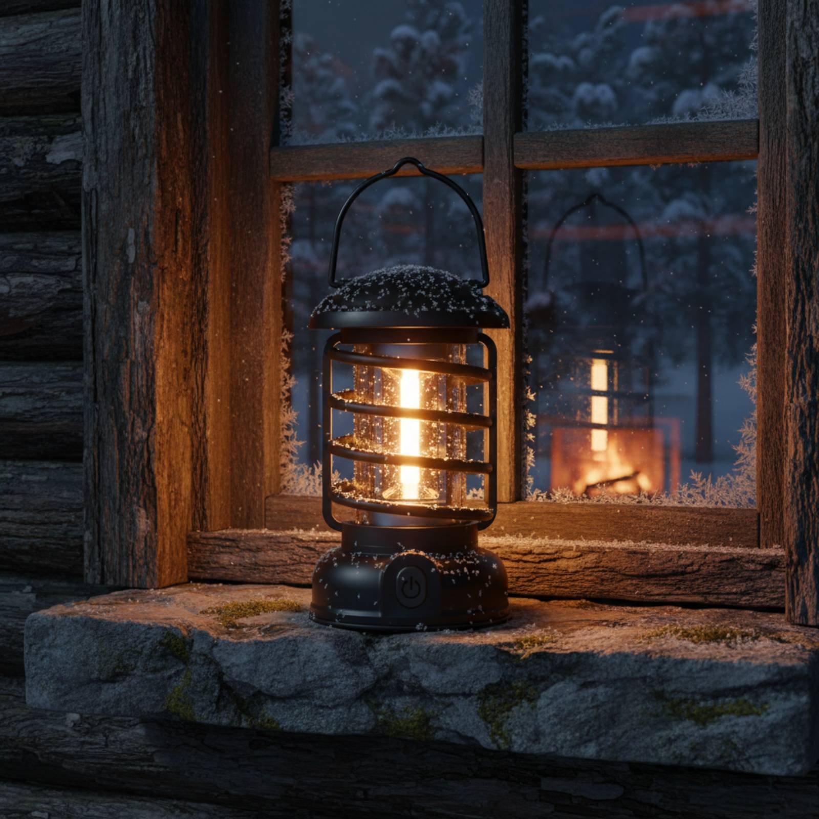 Retro Camping Lantern Two-Way  - đánh giá và giá Outdoor Lighting Battery Powered