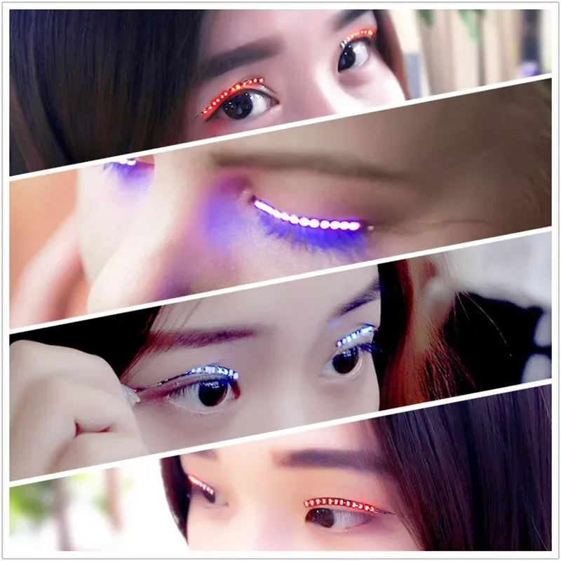 1 Pair LED False Eyelashes,Mak - đánh giá và giá Outdoor Lighting Halloween